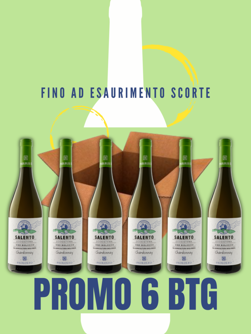 Chardonnay Bio di Cantine Paololeo - bianco pugliese